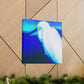 Snowy Egret Surreal - Canvas