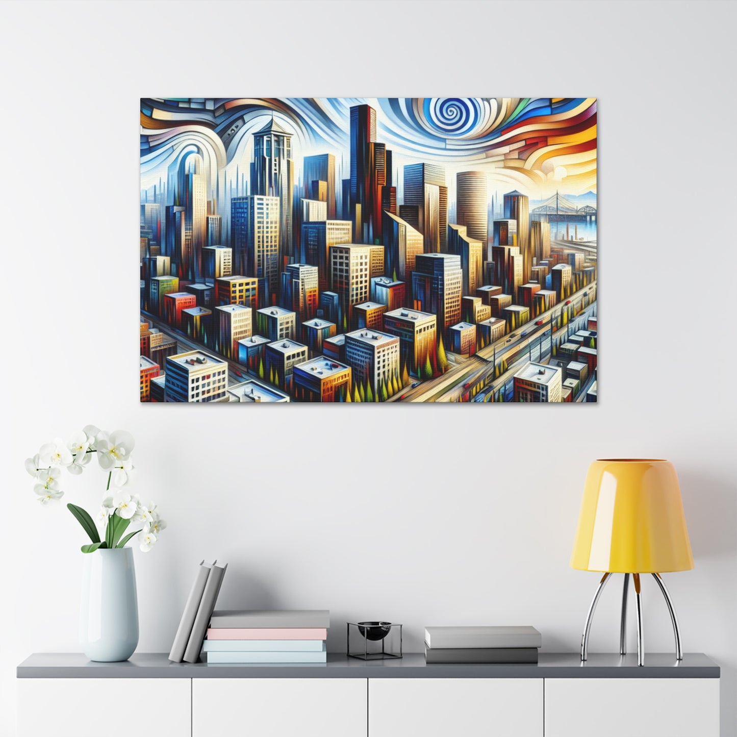 Emerald City Reverie - Canvas