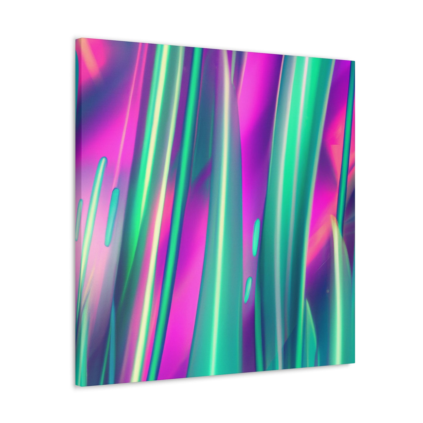 "Digital Illuminated Reflection" - Canvas