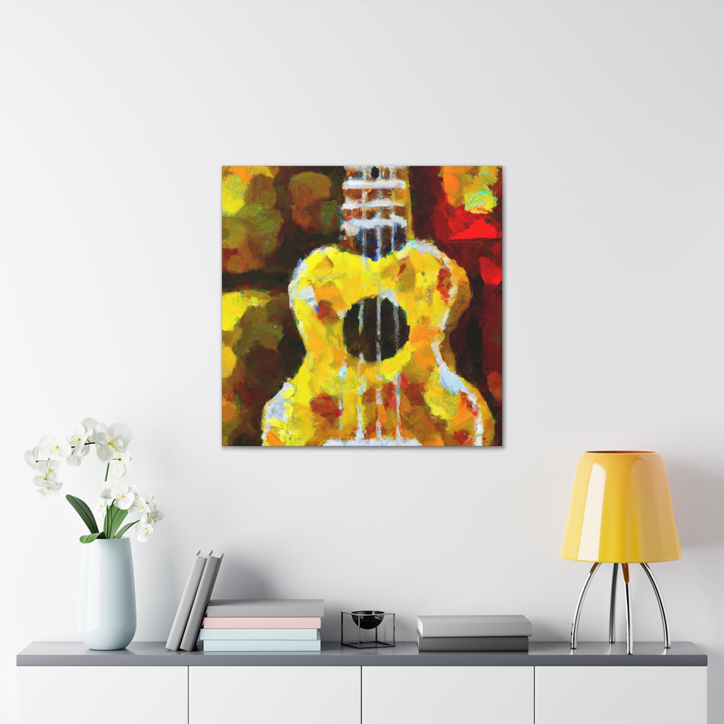 Ukelele Dreams 1940s - Canvas