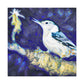 "Bird of Splendour Nuthatch" - Canvas