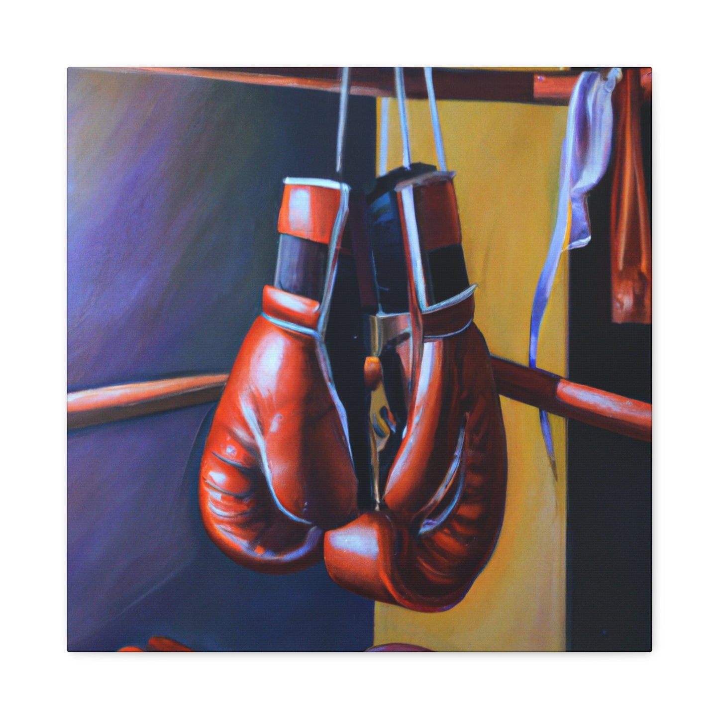 Boxing in Monochrome - Canvas