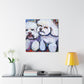 Bichon Frise Impressionism - Canvas