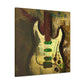 Electric Guitar Masterpiece - Canvas