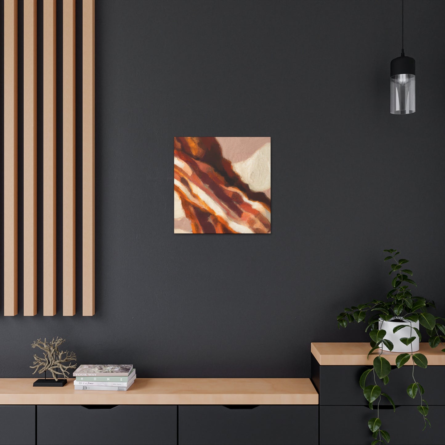 Bacon in Abstract Form - Canvas