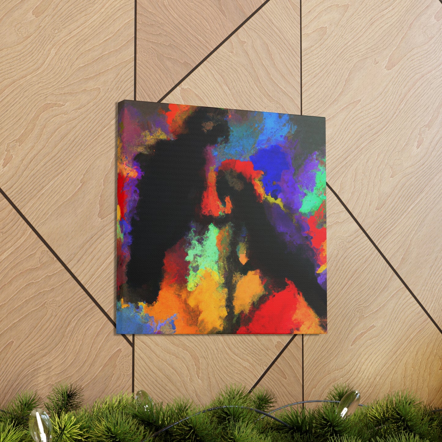 "Pionus in Abstraction" - Canvas