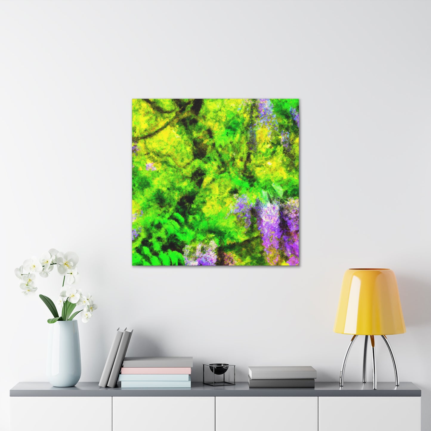 "Wisteria in Flux" - Canvas