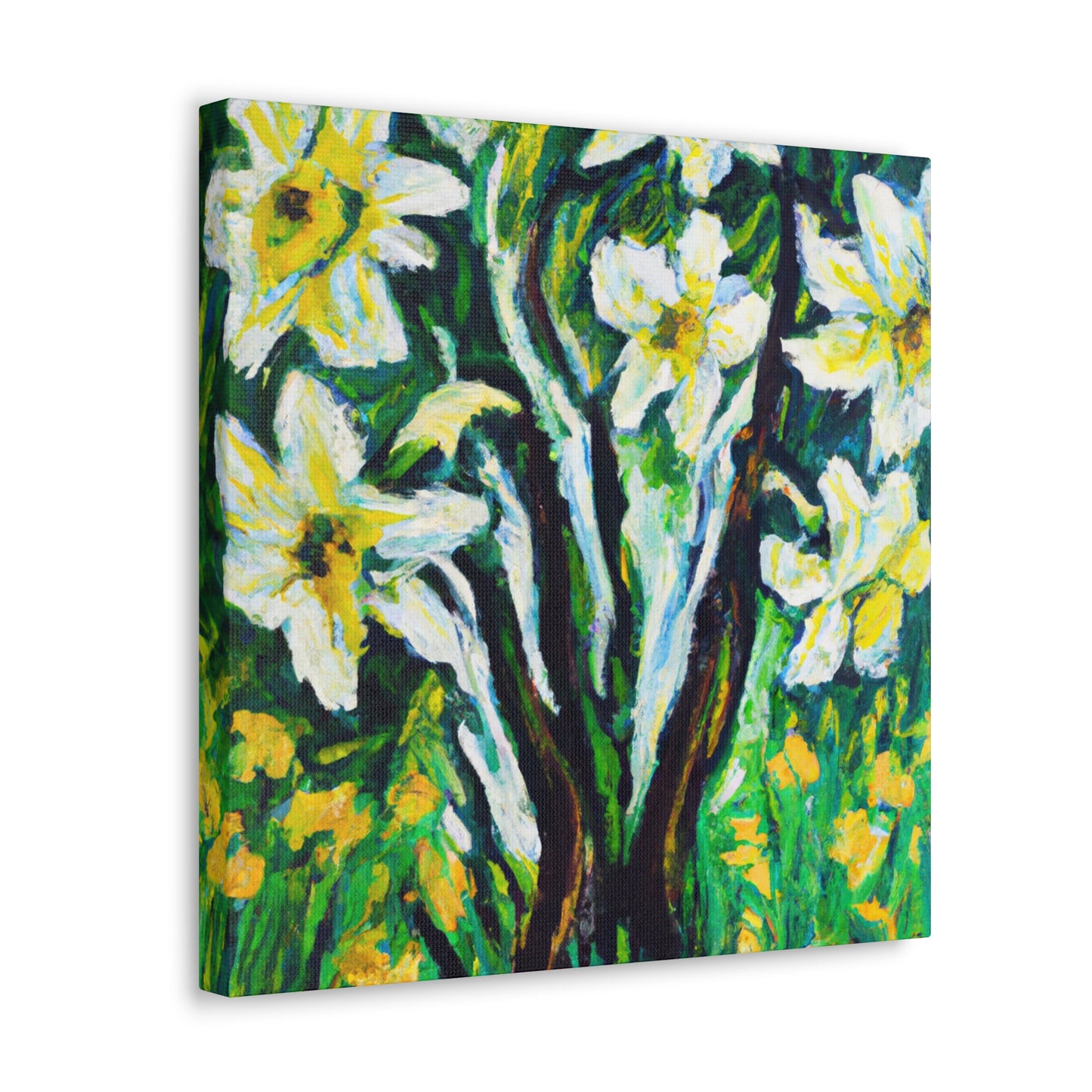 "Bright Daffodil Radiantly" - Canvas