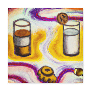 Milk and Cookies Joy - Canvas