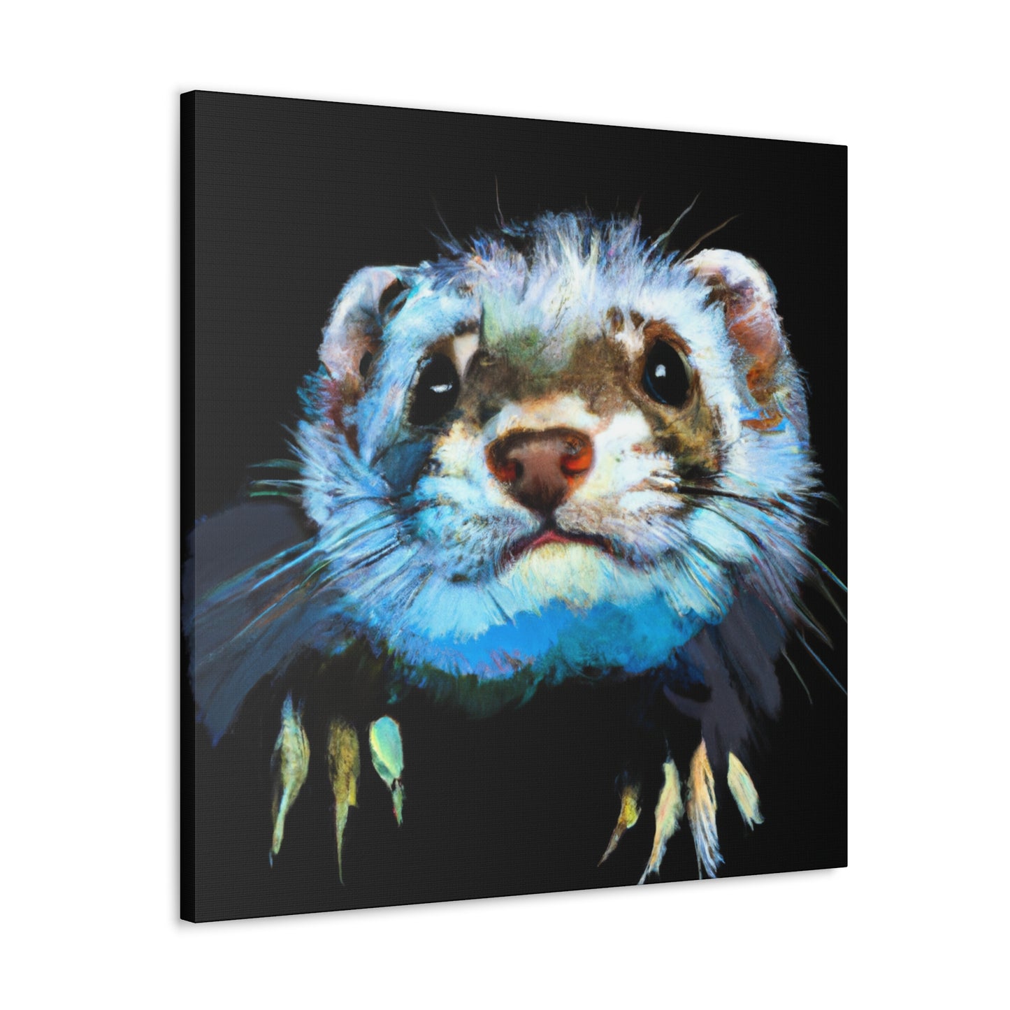 Ferret in Flux - Canvas