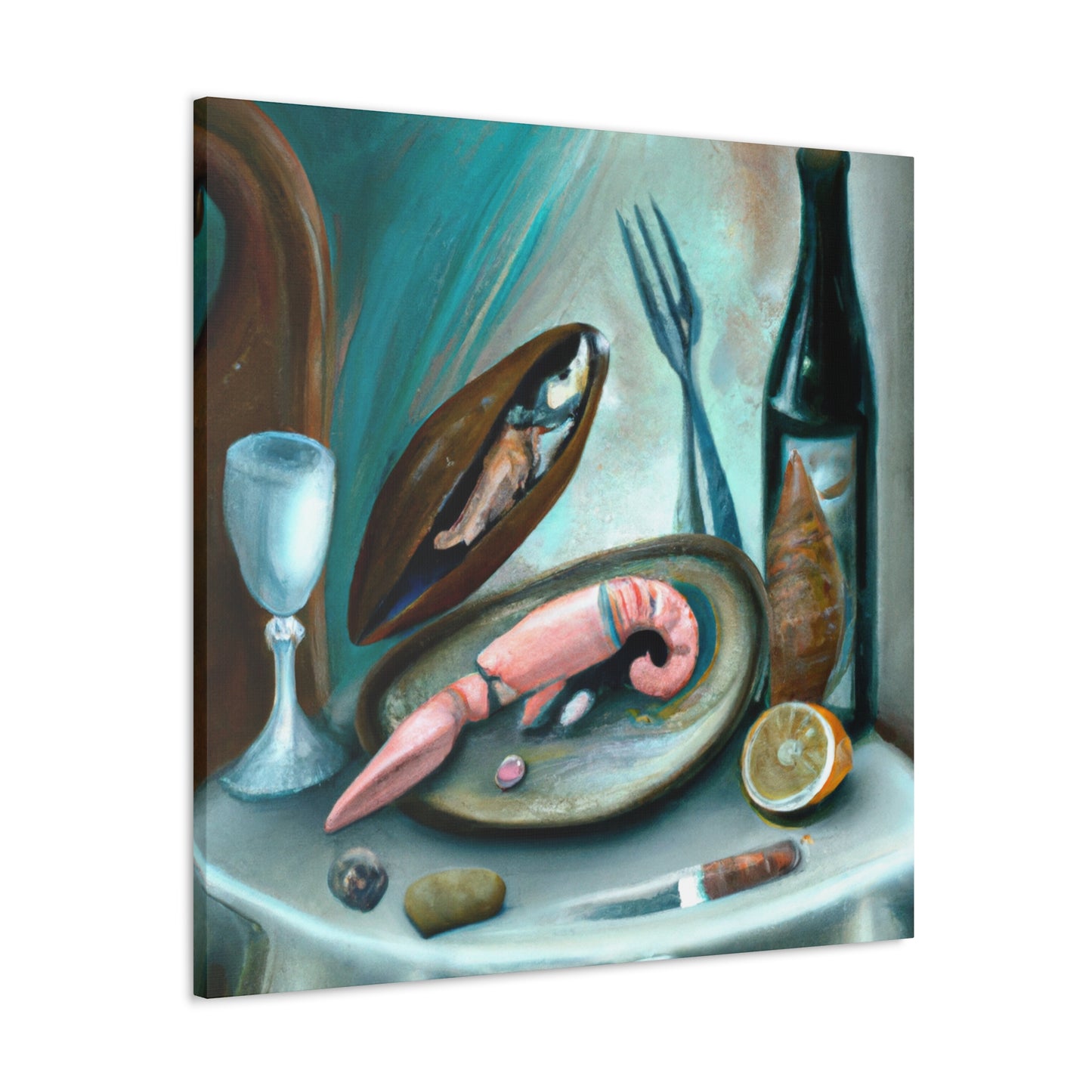 Seafood Surreal Dream - Canvas