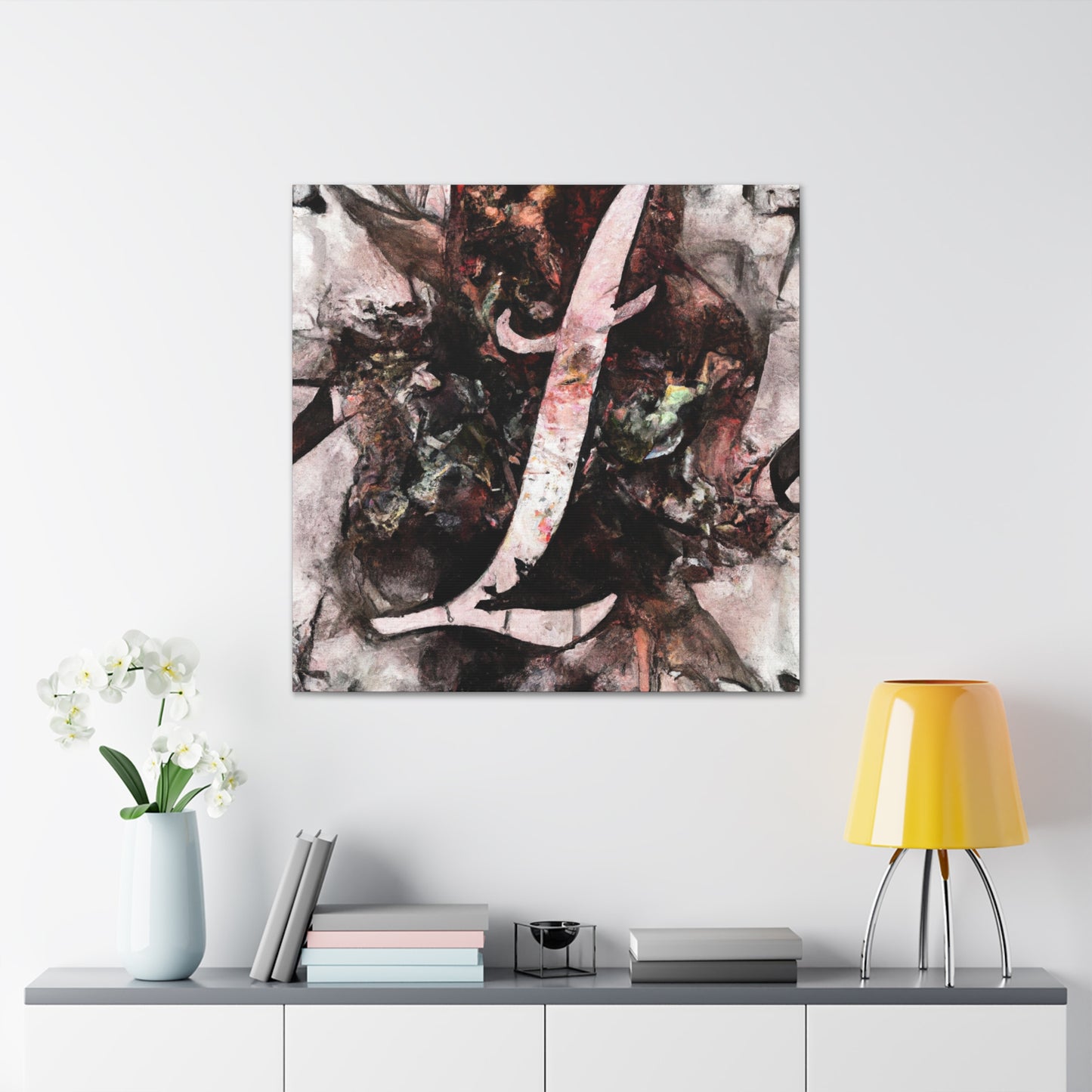 Lilies in Blush Bloom - Canvas