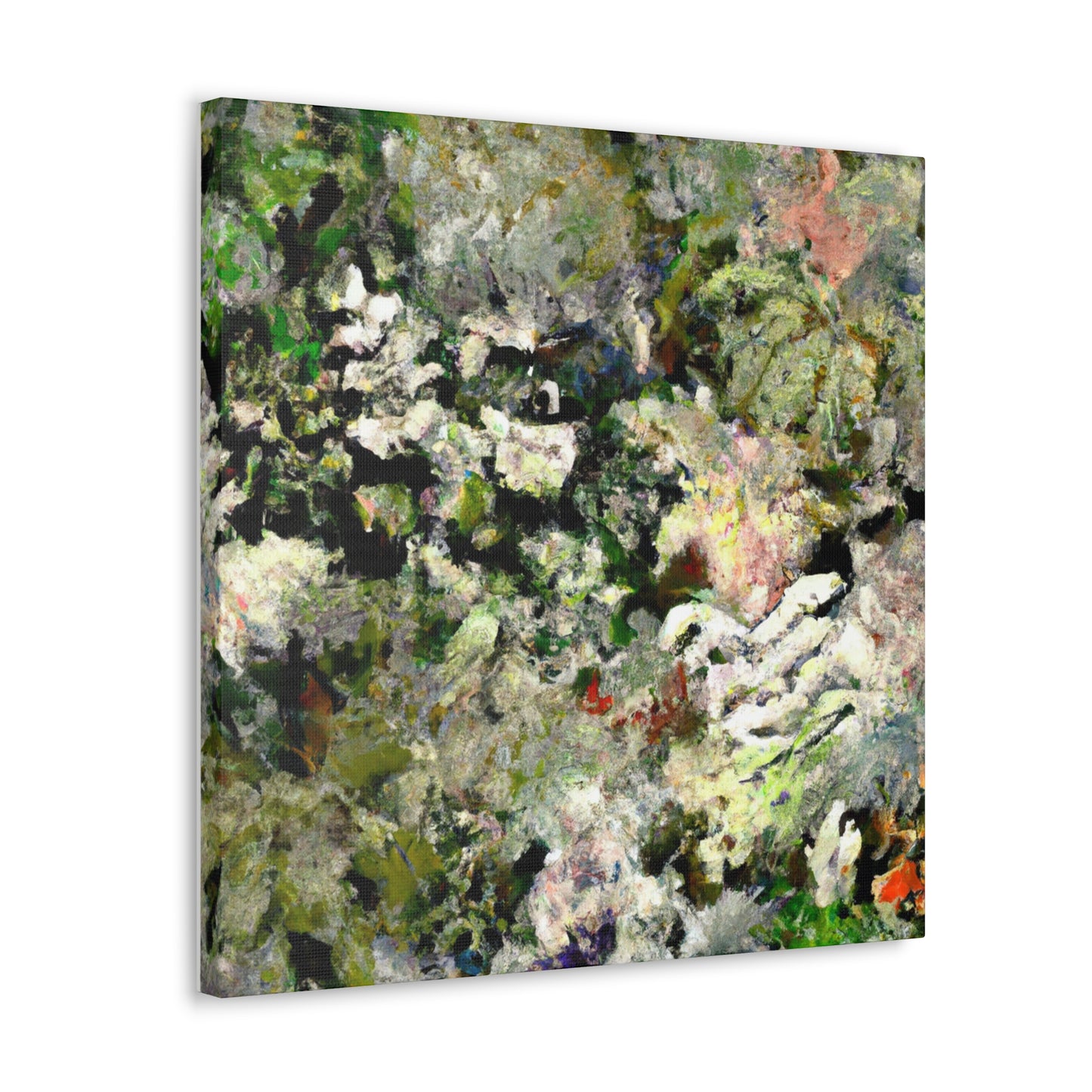 "Leaf in Impressionism" - Canvas