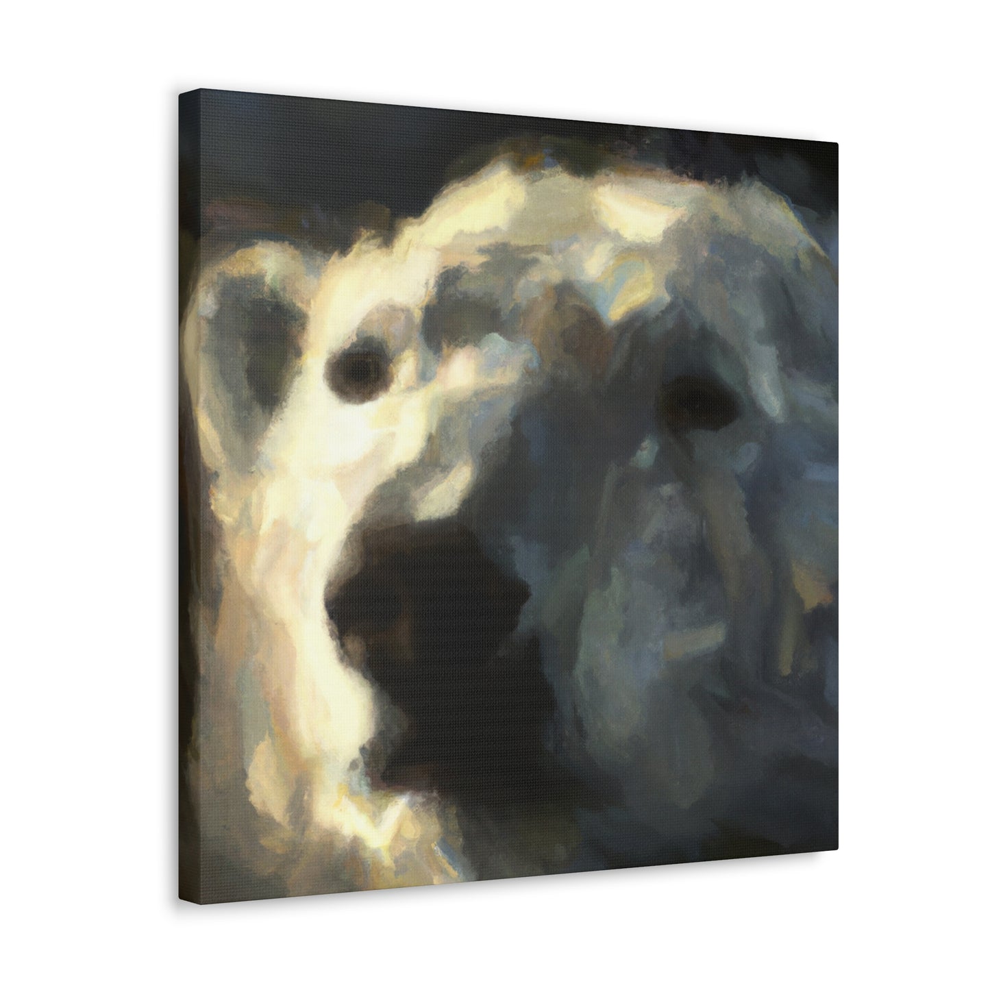 Polar Bear in Color - Canvas