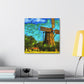 Windmill in Motion - Canvas