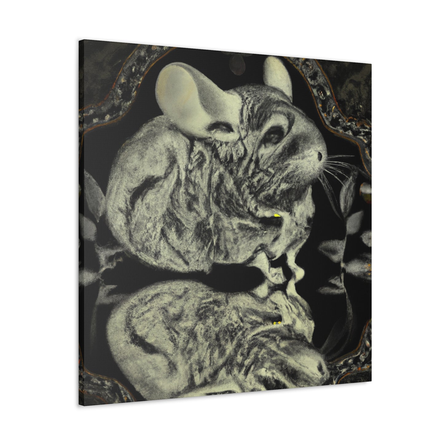 Chinchilla in Moonlight - Canvas