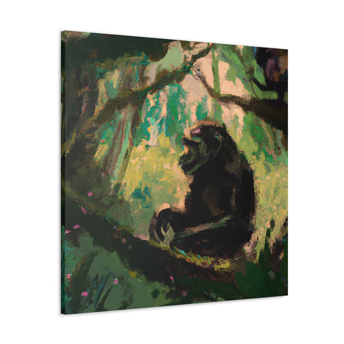 Chimpanzee Expressionistic Dream - Canvas