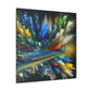 "Velocity Unleashed: Adrenaline Canvas" - Canvas