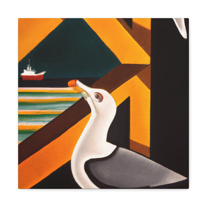 "Seagull on the Shore" - Canvas