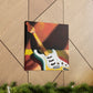 "Fender's Jazz Deco" - Canvas