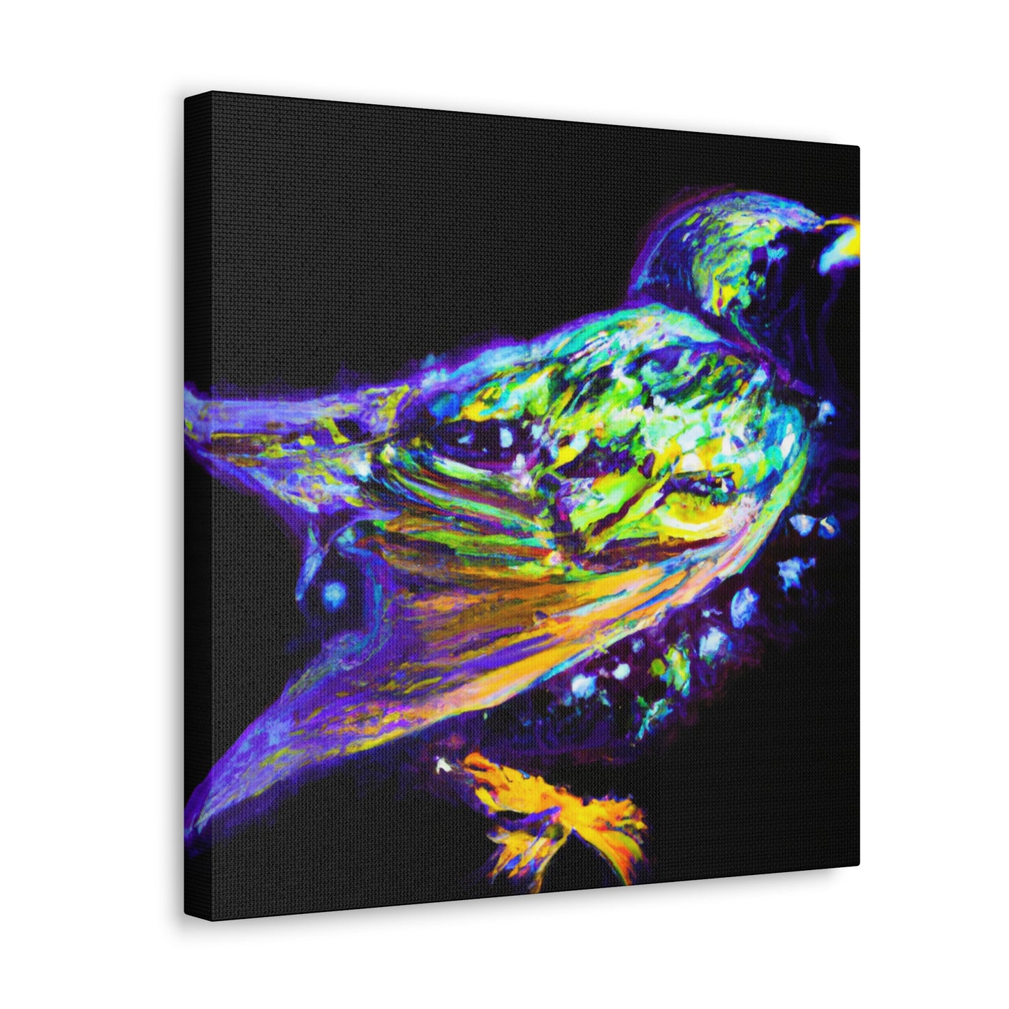 "European Starling Concert" - Canvas