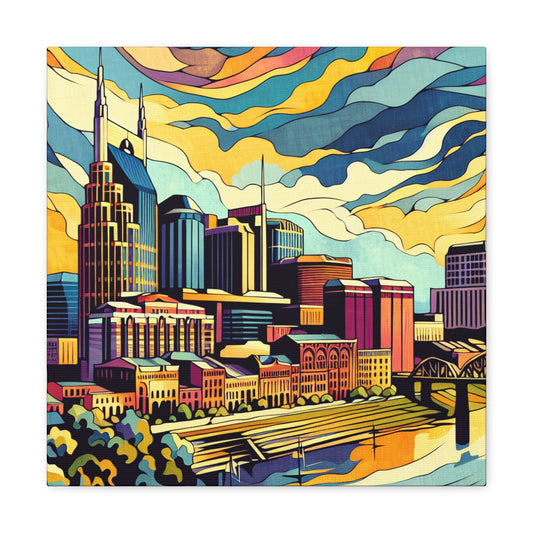 "Enchanting Nashville Reverie" - Canvas