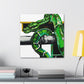 Green Tree Python Glory - Canvas