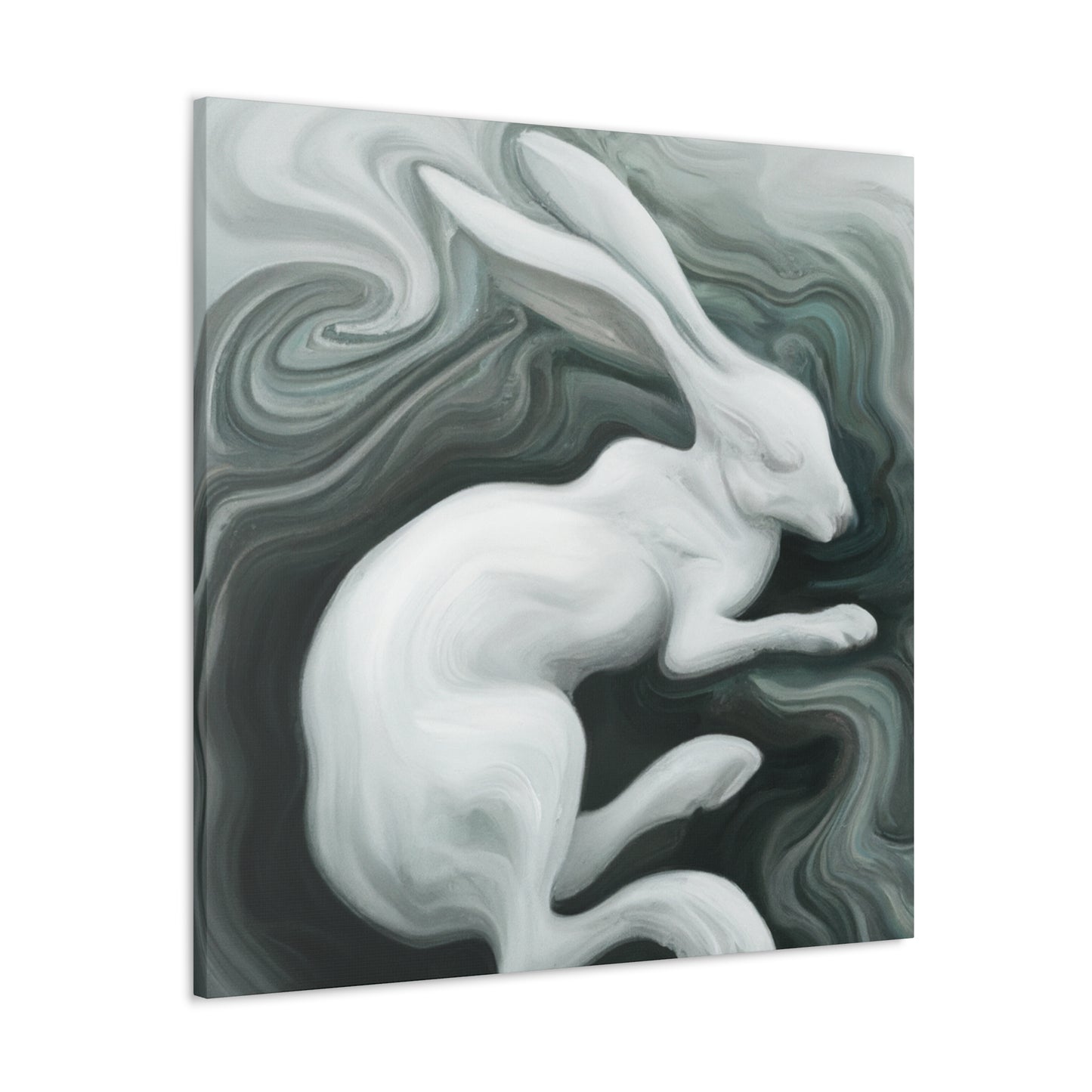 Frosty Arctic Hare Dream - Canvas