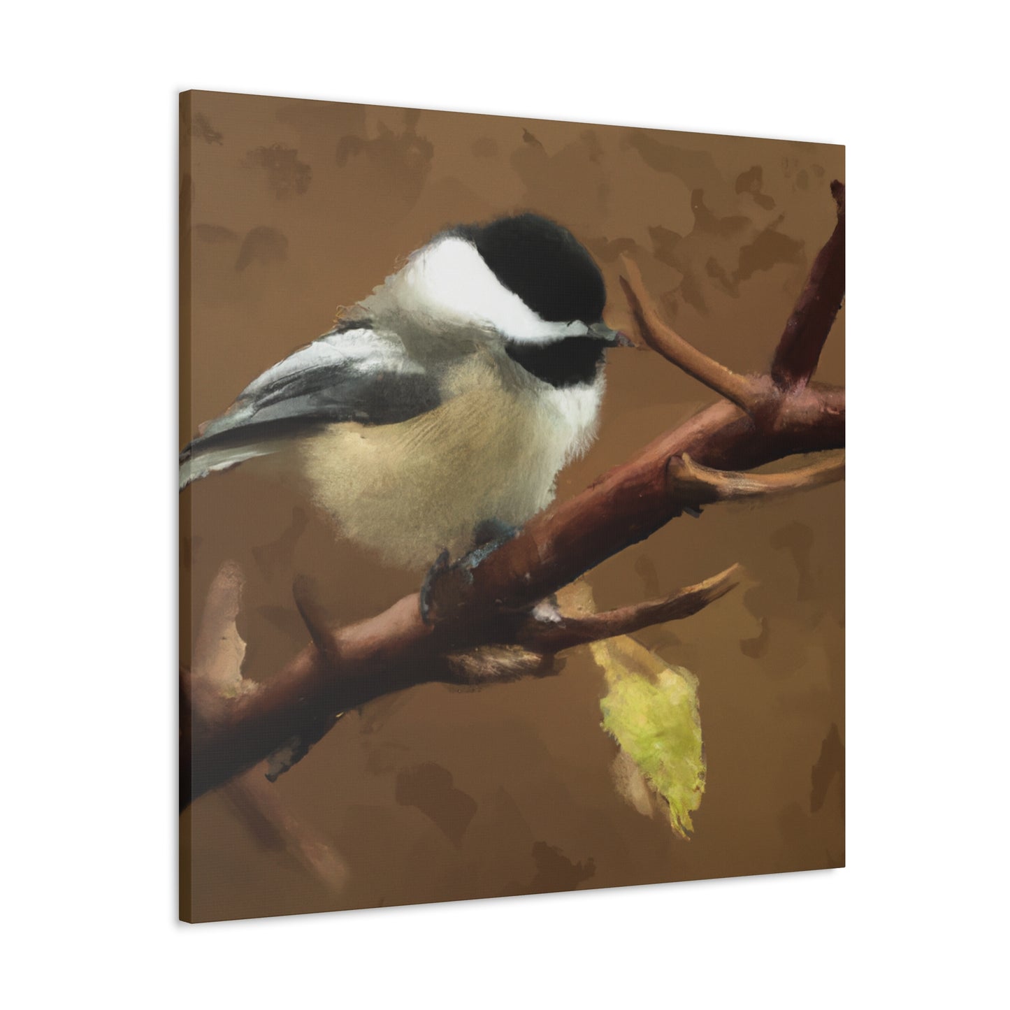 Chickadee's Winter Dance - Canvas