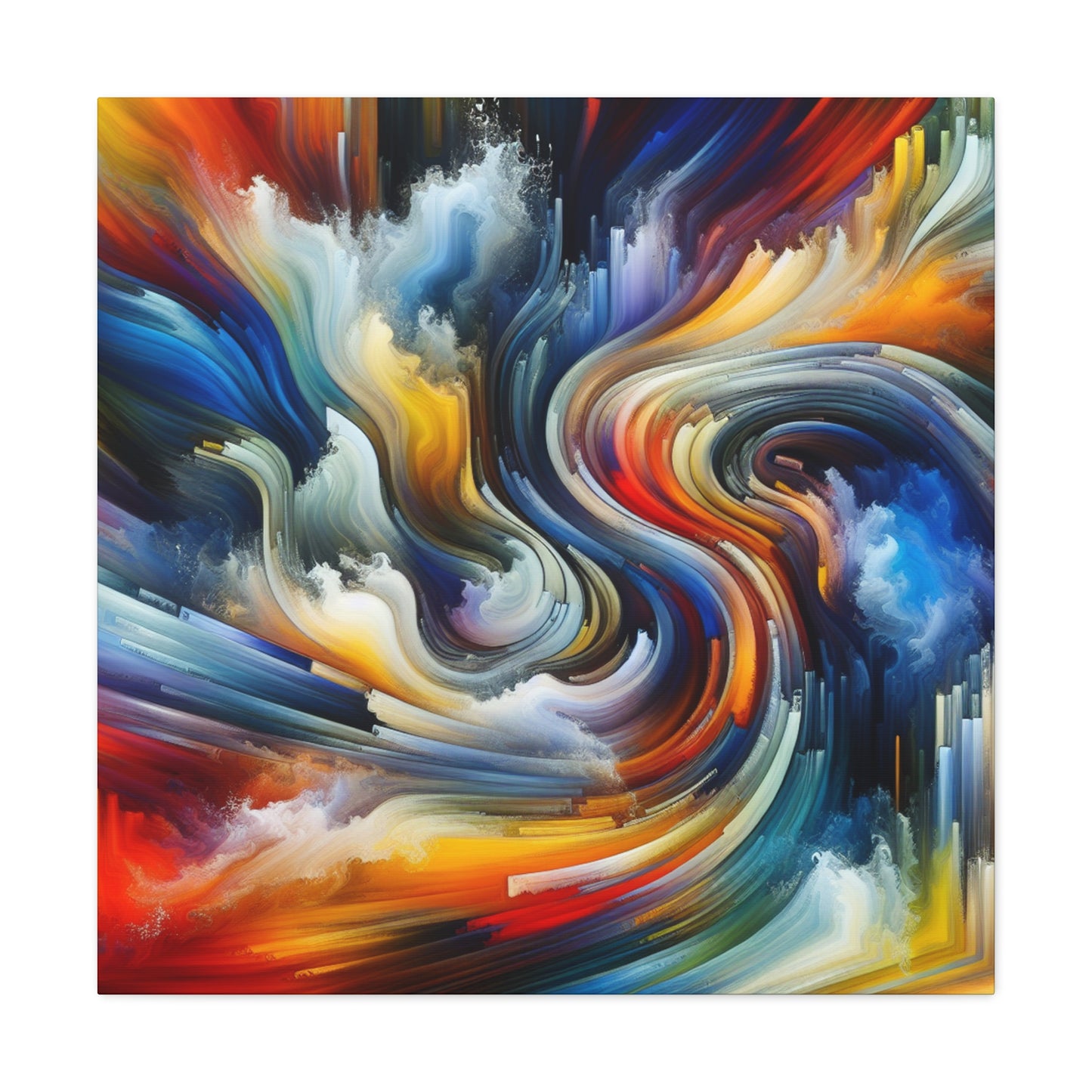 Whirling Cosmic Symphony - Canvas