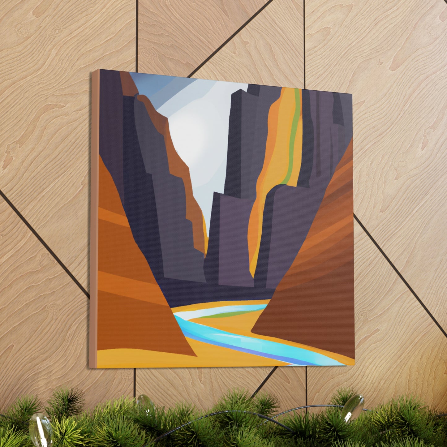 "Canyon of Radiant Light" - Canvas