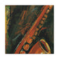 Saxophone's Musical Dance - Canvas