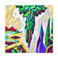 Cypress Tree Dreamscape - Canvas