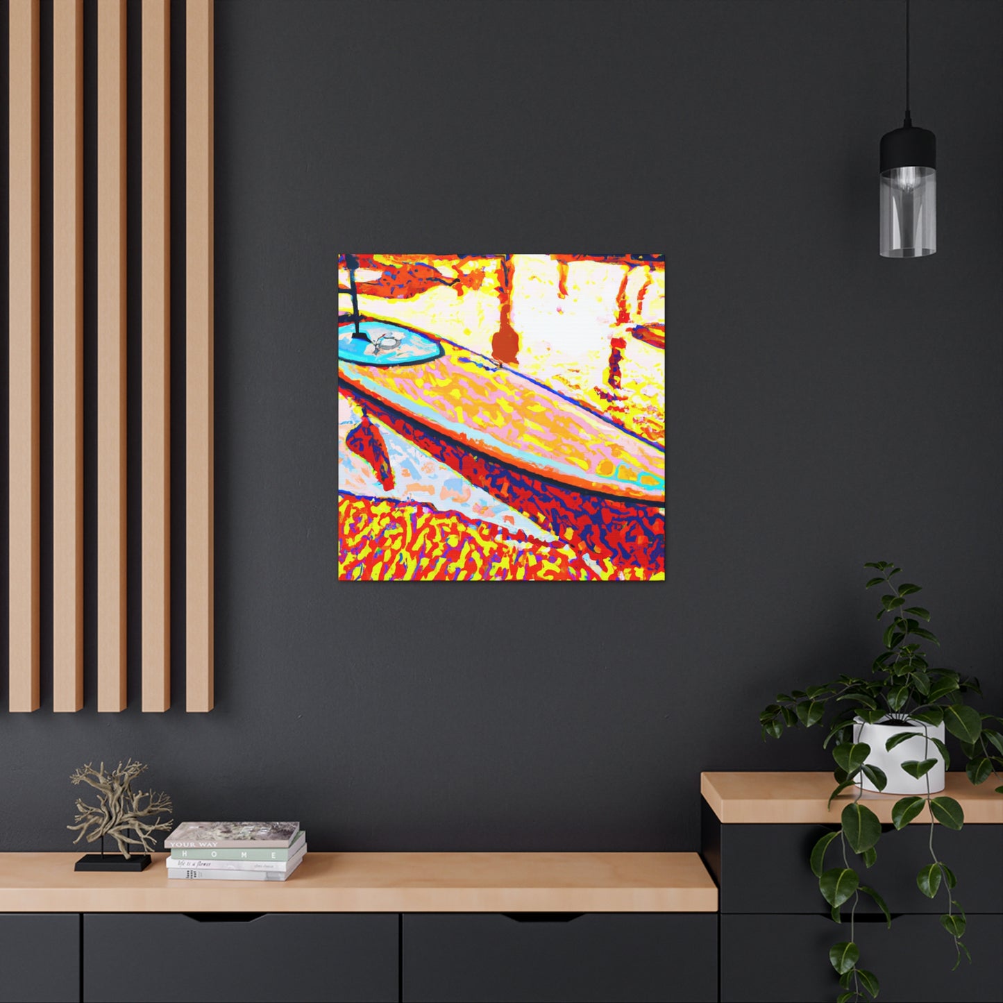 Paddle Board Harmony. - Canvas