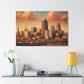 "Concrete Symphony: Urban Elegance" - Canvas