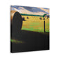 "Hayfield Realism Sunrise" - Canvas