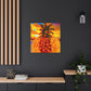 "Pineapple Paradise Scene" - Canvas