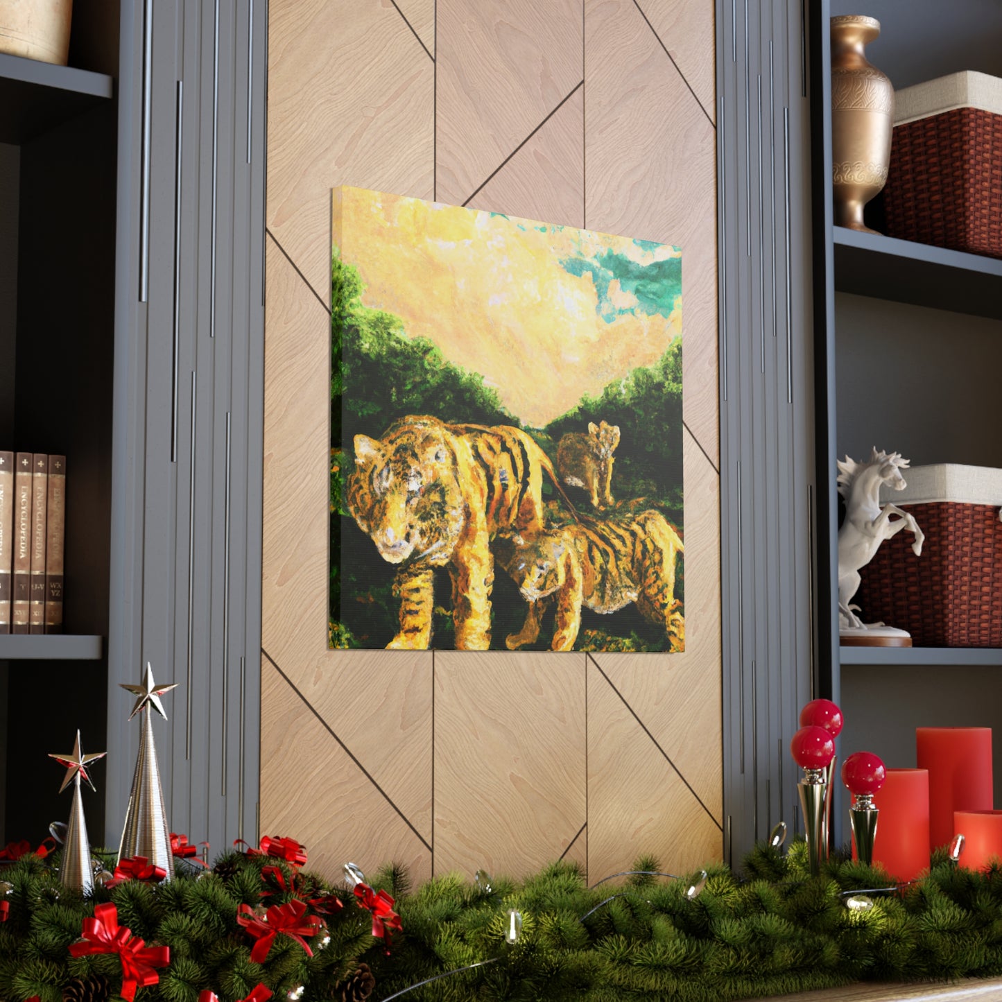 Tiger Beyond Reality - Canvas