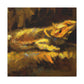 Bearded Dragon Impressionism - Canvas