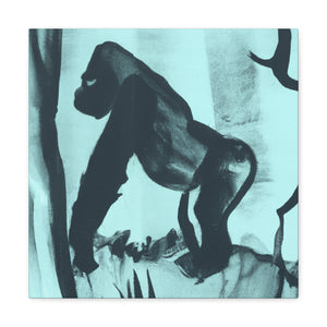 Gorilla in Dali's Dream - Canvas