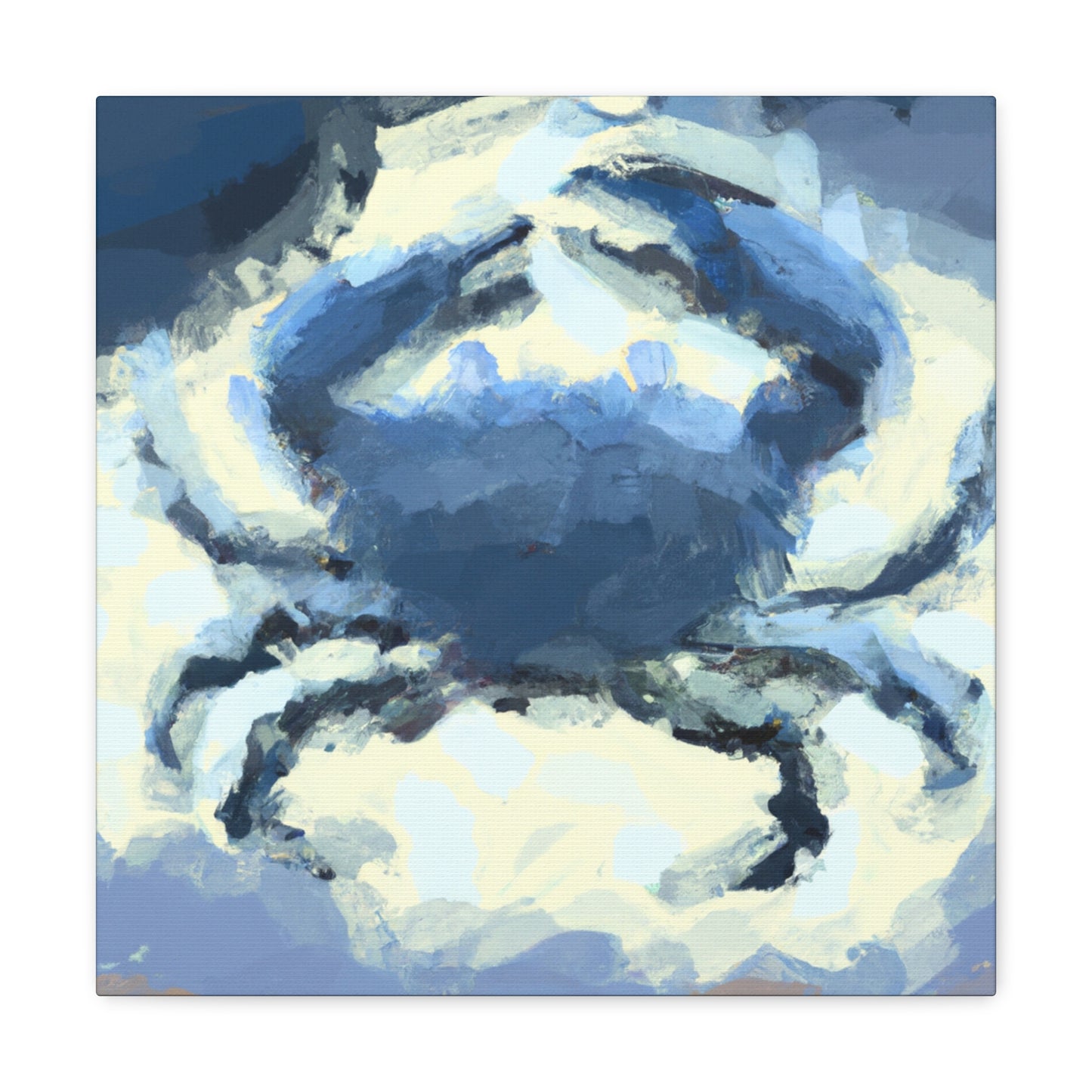 Crabby Impressionism Winnows - Canvas