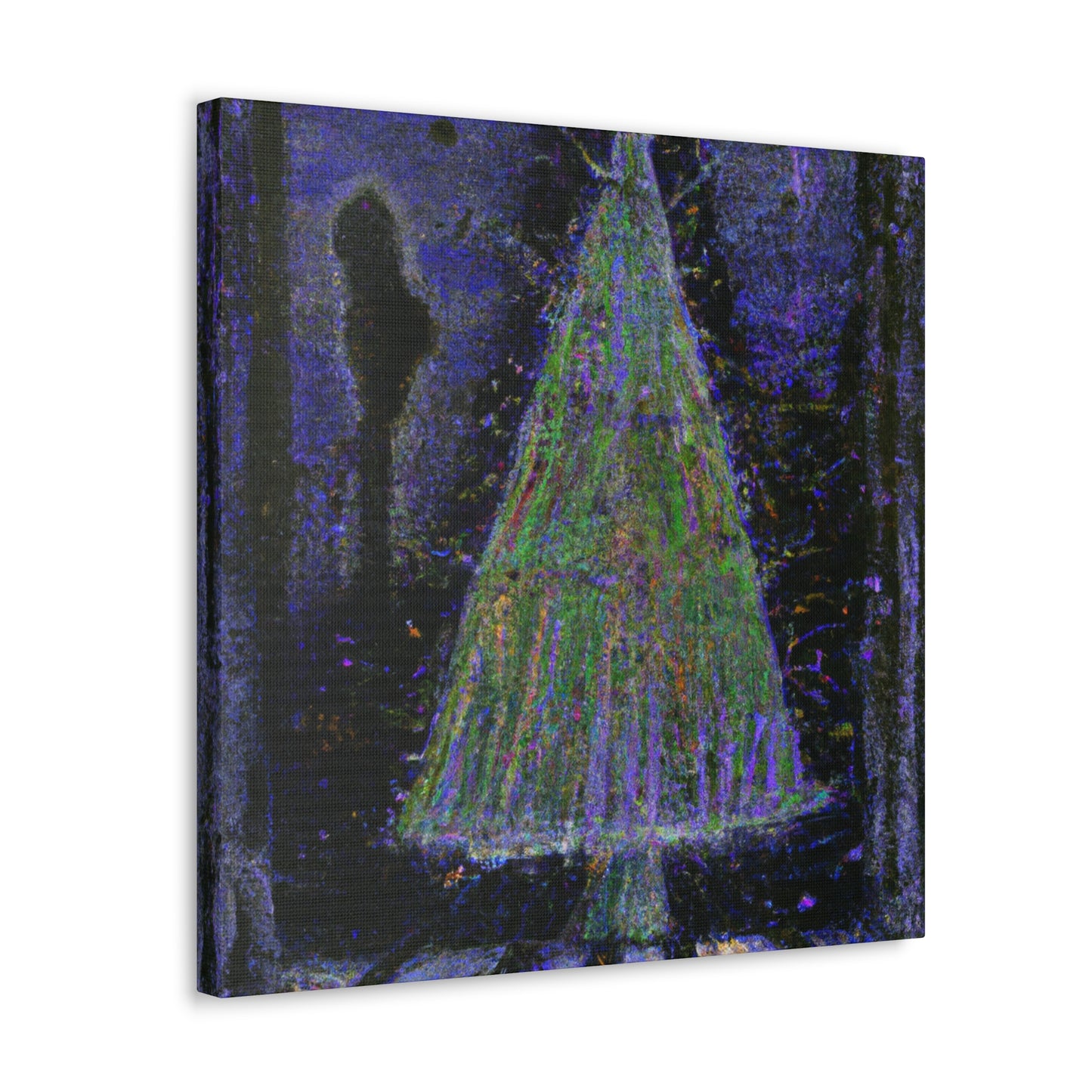 "Christmas Tree Musings" - Canvas