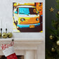 "Vintage Camper Van Bliss" - Canvas