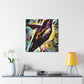 "Starling Symphony in Deco" - Canvas