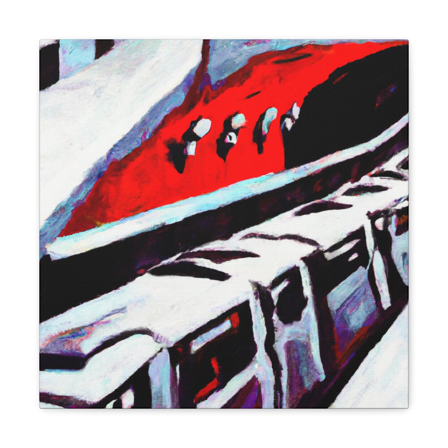 "Subway Journey In Deco" - Canvas