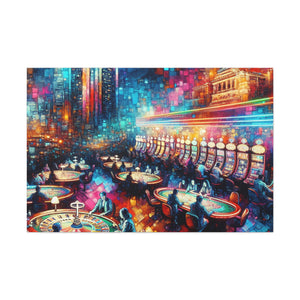 Gilded Dice Parlor - Canvas