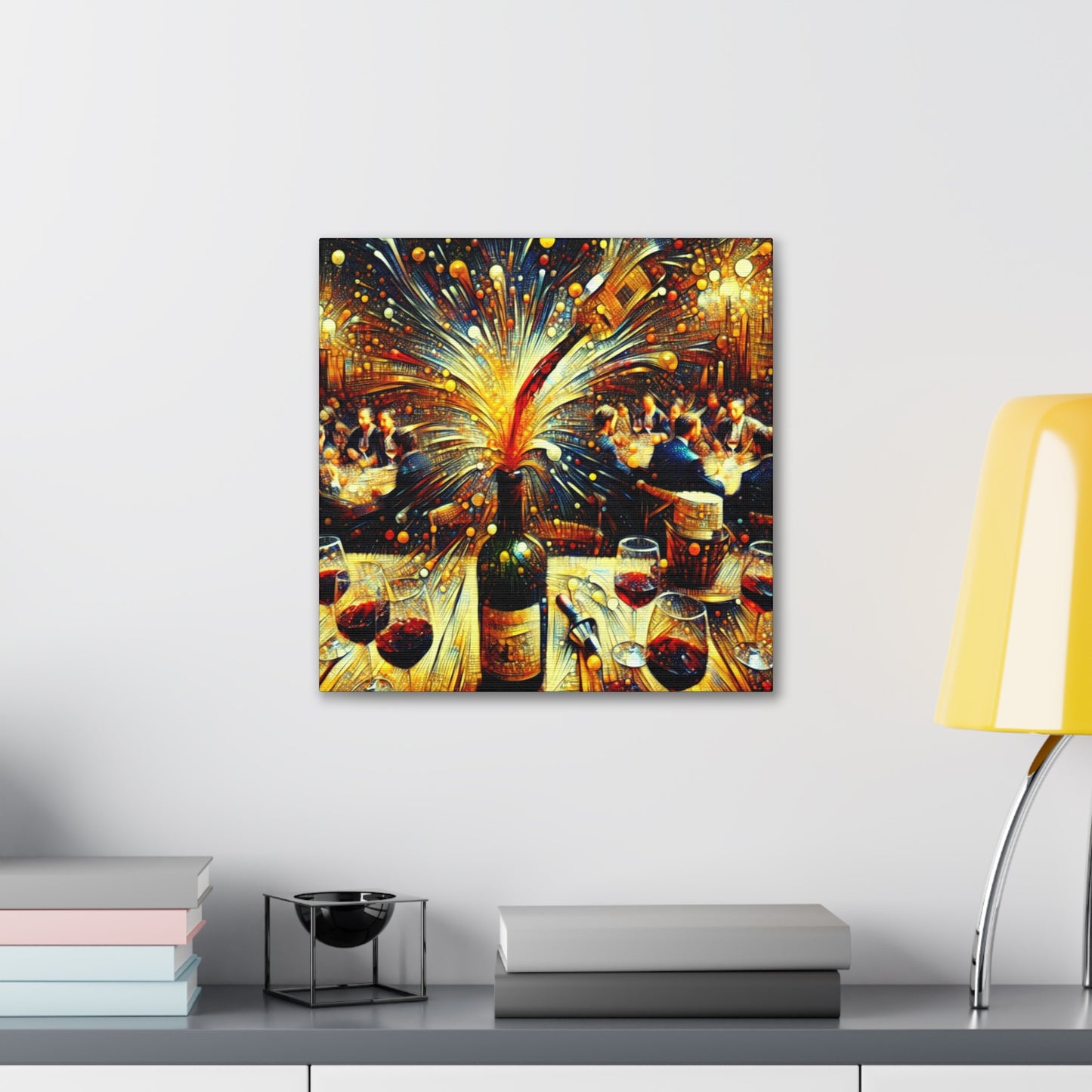 "The Bacchanalian Revelry" - Canvas