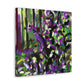 Lilac in Expressionism - Canvas