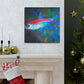 "Neon Tetra Impressionism" - Canvas