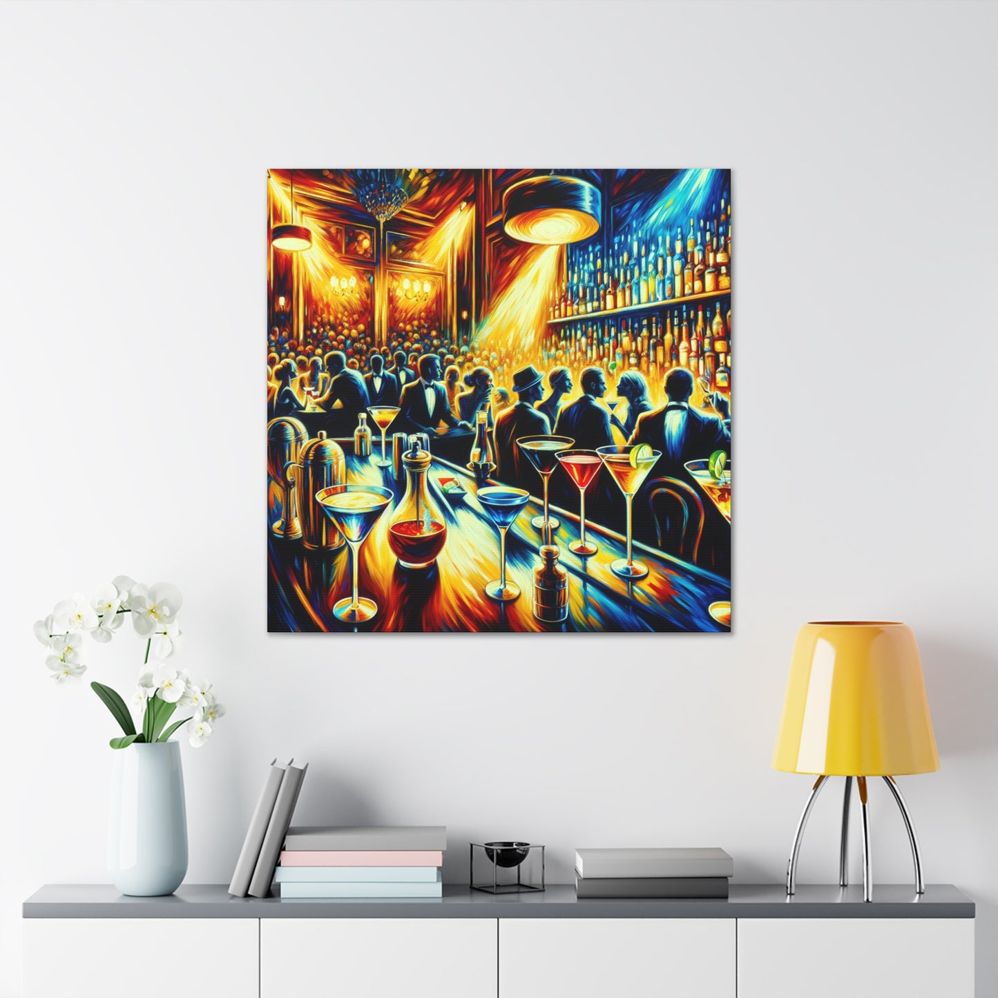 Intoxicating Urban Rhapsody - Canvas